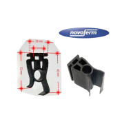 Joint bas de porte de garage sectionnelle Novoferm Maeva