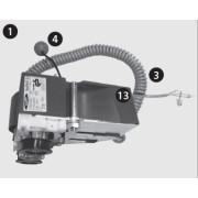 Bloc moteur pour motorisation de porte de garage sectionnelle Novoporte 2 & 3