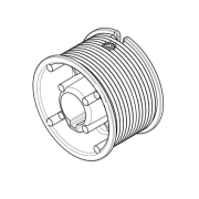 Paire de Tambours pour porte de Hauteur 3000mm max.