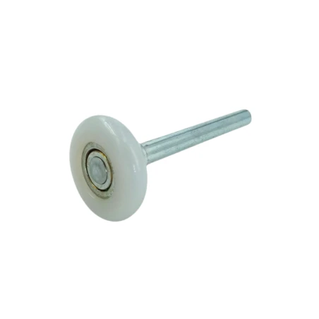 Roulette Nylon porte garage diamètre 46 mm longueur 119 mm