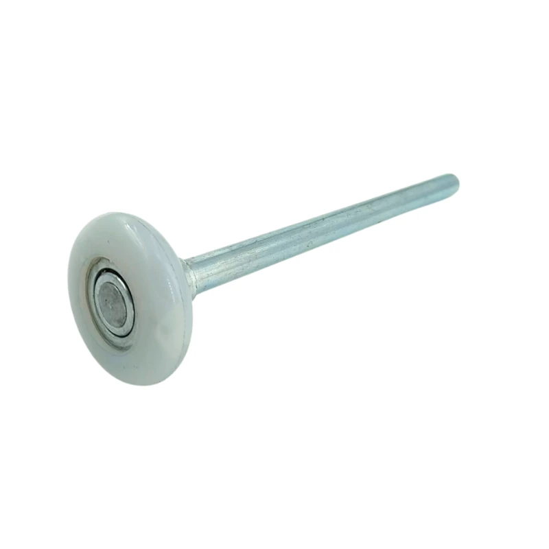 Roulette Nylon pour porte de garage diamètre 46 mm longueur 193 mm Roulette Nylon pour porte de garage diamètre 46 mm longueur 193 mm