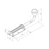 schéma d'un verrou Latéral pour Porte de garage sectionnelle f304 schéma d'un verrou Latéral pour Porte de garage sectionnelle f304