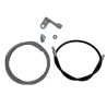 Kit de déverrouillage extérieur pour porte de garage basculante Kit de déverrouillage extérieur pour porte de garage basculante
