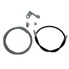 Kit de déverrouillage extérieur pour porte de garage basculante Kit de déverrouillage extérieur pour porte de garage basculante