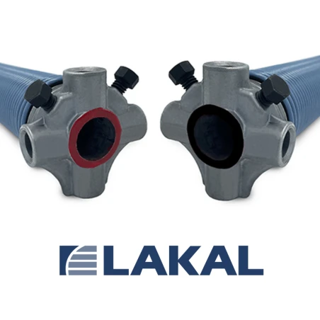 Ressorts de torsion pour portes de garage sectionnelles Lakal Ressorts de torsion pour portes de garage sectionnelles Lakal