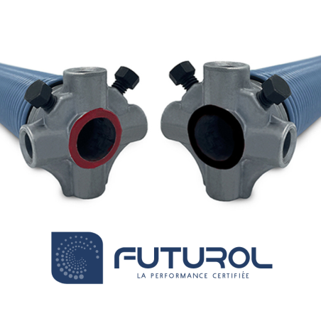 Ressorts de torsion pour portes de garage sectionnelles Futurol Ressorts de torsion pour portes de garage sectionnelles Futurol