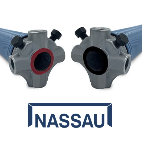 Ressorts de torsion pour portes de garage sectionnelles Nassau Ressorts de torsion pour portes de garage sectionnelles Nassau