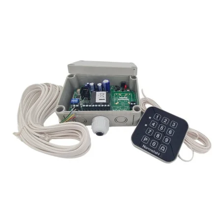 Vue d'ensemble de clavier à Code Filaire pour motorisation de porte de garage sectionnelle Normstahl 400913500000 Vue d'ensemble de clavier à Code Filaire pour motorisation de porte de garage sectionnelle Normstahl 400913500000