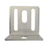 Équerre de fixation pour porte de garage sectionnelle, basculante, enroulable, battante et latérale f024 Équerre de fixation pour porte de garage sectionnelle, basculante, enroulable, battante et latérale f024