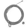 Câble acier 3 mm avec cosse coeur et manchon serti pour porte de garage Novoferm F035 Câble acier 3 mm avec cosse coeur et manchon serti pour porte de garage Novoferm F035