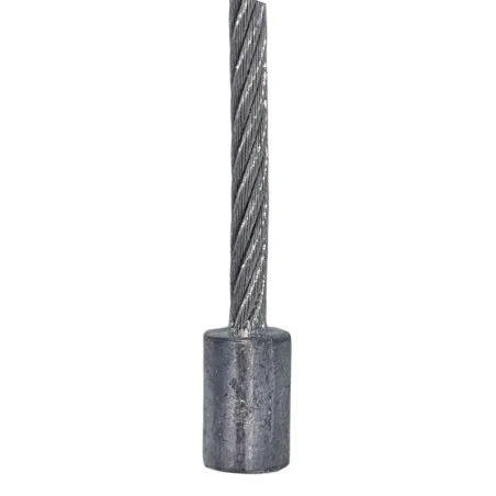 Manchon serti de câble acier 3 mm avec cosse coeur et manchon serti pour porte de garage Novoferm F035 Manchon serti de câble acier 3 mm avec cosse coeur et manchon serti pour porte de garage Novoferm F035