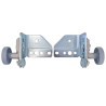 Kit accroches câbles bas Iso 20 Monobloc RT pour porte de garage sectionnelle Novoferm NFF42334 Kit accroches câbles bas Iso 20 Monobloc RT pour porte de garage sectionnelle Novoferm NFF42334