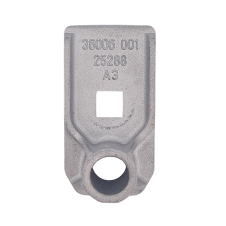 Pièces accroches câbles bas Iso 20 Monobloc RT pour porte de garage sectionnelle Novoferm NFF42334 Pièces accroches câbles bas Iso 20 Monobloc RT pour porte de garage sectionnelle Novoferm NFF42334