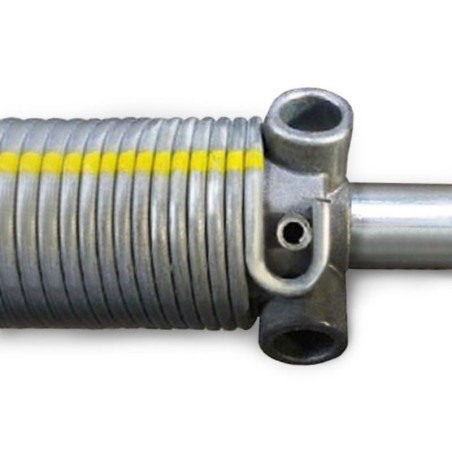 Ressort R721 sur son arbre pour porte de garage sectionnelle Hormann 3051922