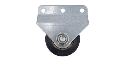 Poulie Mobile 3 Trous vu de face pour porte de garage sectionnelles f293