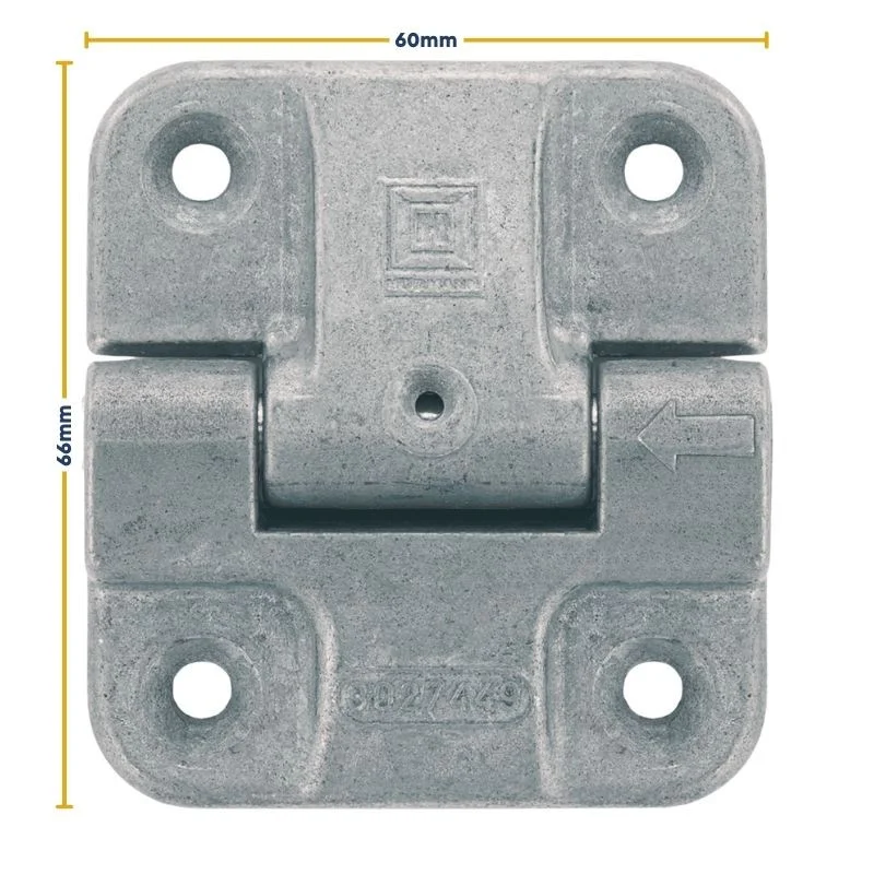 Mesure d'une charnière pour portes sectionnelles Hörmann LTH20 3027449 Mesure d'une charnière pour portes sectionnelles Hörmann LTH20 3027449