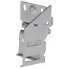 Vue de côté d'un support Roulette Intermédiaire droit Hörmann pour portes de garage sectionnelles 3045114 Vue de côté d'un support Roulette Intermédiaire droit Hörmann pour portes de garage sectionnelles 3045114