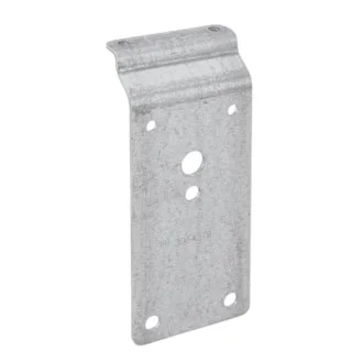 Plaque d'adaptation Hörmann pour Support Roulette de portes avec portillon 3064278