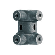 Vue du dessous d'un accouplement pour porte de garage sectionnelle Hörmann 3085537