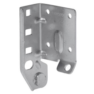 Support Roulette Bas Gauche Hörmann pour portes de garage sectionnelles Série 40 3047249