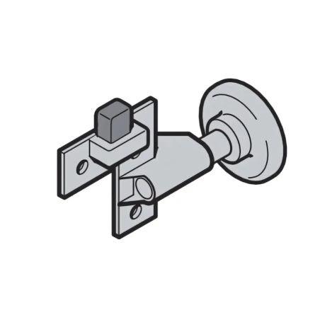 schéma d'une roulette pour porte de garage basculante Ecostar, N80 et porte à portillon Hörmann schéma d'une roulette pour porte de garage basculante Ecostar, N80 et porte à portillon Hörmann