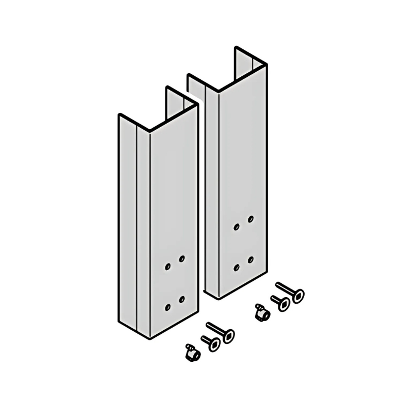 schéma d'une protection de bras de basculement porte garage basculante Hörmann 1248030