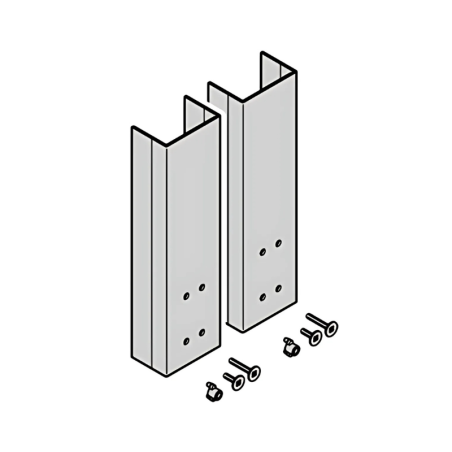 schéma d'une protection de bras de basculement porte garage basculante Hörmann 1248030