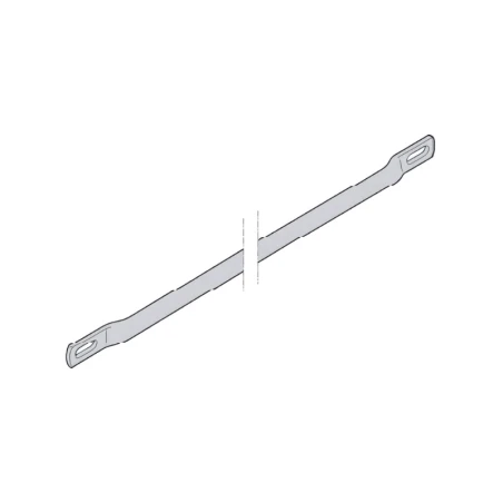Tringles Hörmann pour portes de garage basculantes sans portillon 864641 Tringles Hörmann pour portes de garage basculantes sans portillon 864641