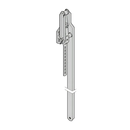 Bras de basculement Droit Hörmann pour porte de garage S95 870423 Bras de basculement Droit Hörmann pour porte de garage S95 870423