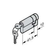 Demi cylindre pour portes basculantes Hörmann