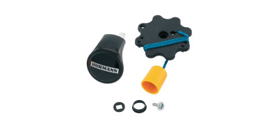 poignée noire porte garage basculante hormann 1024001