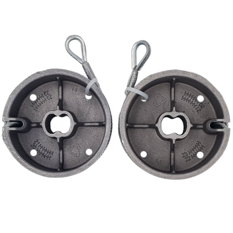 Arrière KIT TAMBOURS + CÂBLES ISO 45 nff42054