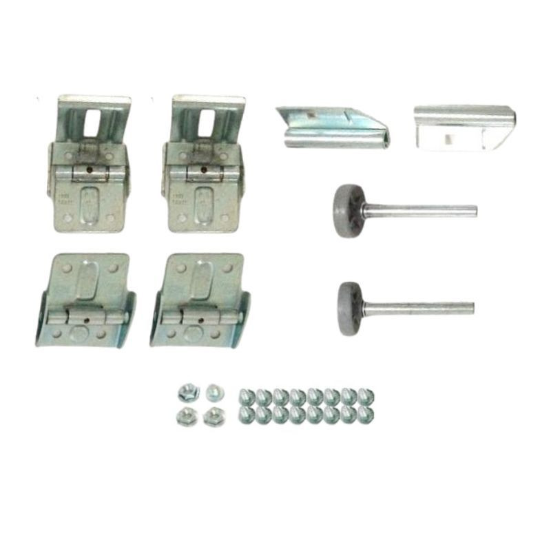 Kit rénov charnières pour porte de garage ISO 20 et MAEVA 2 NFF41979