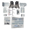 Sachet poulies renvoi haut de câble pour porte de garage ISO 20 RT ET ISO 45 RT 10600382