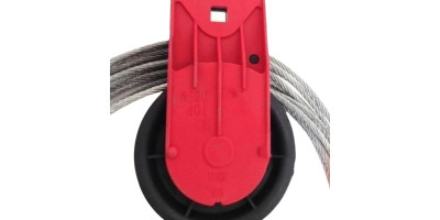 -18A- 2 Cables avec poulie longueur  2950 mm 10810001