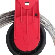 -18A- 2 Cables avec poulie longueur 3800 mm 10810006
