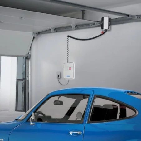 mise en situation d'une motorisation complète novoporte speed novoferm pour porte de garage sectionnelle nff15112 mise en situation d'une motorisation complète novoporte speed novoferm pour porte de garage sectionnelle nff15112