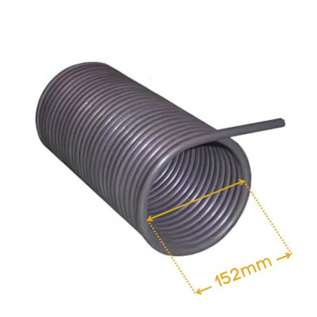 Ressort de torsion Crawford diamètre intérieur 152mm pour porte de garage sectionnelle F572 Ressort de torsion Crawford diamètre intérieur 152mm pour porte de garage sectionnelle F572