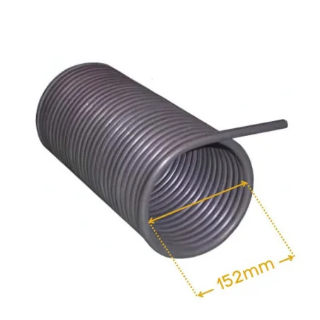 Ressort de torsion Crawford diamètre intérieur 152mm pour porte de garage sectionnelle F572 Ressort de torsion Crawford diamètre intérieur 152mm pour porte de garage sectionnelle F572