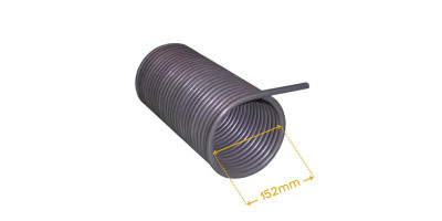 Ressort de torsion Crawford diamètre intérieur 152mm pour porte de garage sectionnelle F572