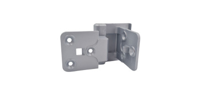 Charnière portillon Argent Novoferm pour portes de garage sectionnelles Iso 45 NL1530200