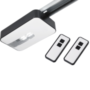 Motorisation Integraport Novoferm à batterie intégrée pour porte de garage basculante