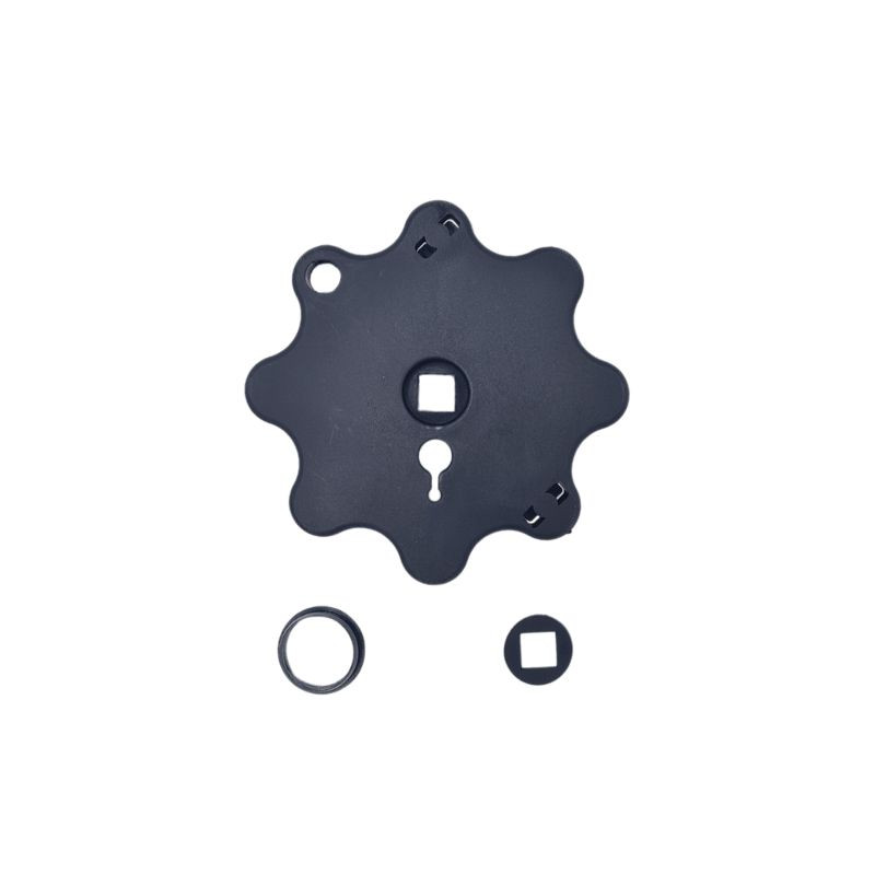 Pièces d'une poignée Hörmann pour portes de garage basculantes Ecostar 1424001