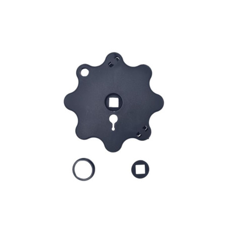 Pièces d'une poignée Hörmann pour portes de garage basculantes Ecostar 1424001