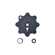 Pièces d'une poignée Hörmann pour portes de garage basculantes Ecostar 1424001