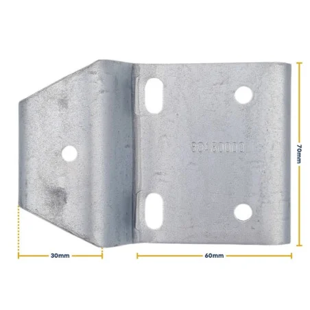 Mesure d'un accroche Pêne pour porte DL 80480000 Mesure d'un accroche Pêne pour porte DL 80480000