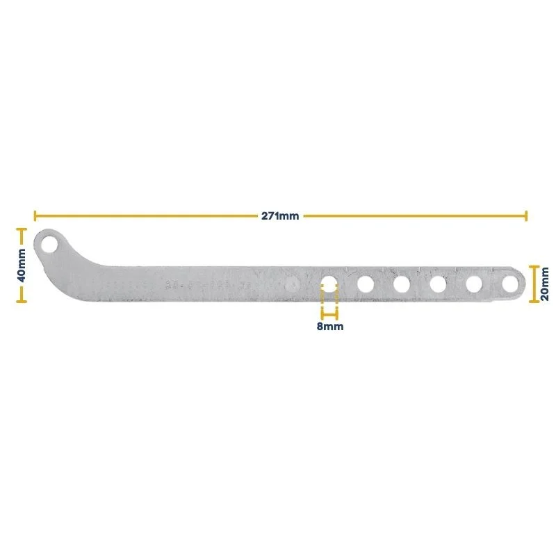 Bras pour Liaison pour Motorisation de porte de garage Hörmann 438302 Bras pour Liaison pour Motorisation de porte de garage Hörmann 438302