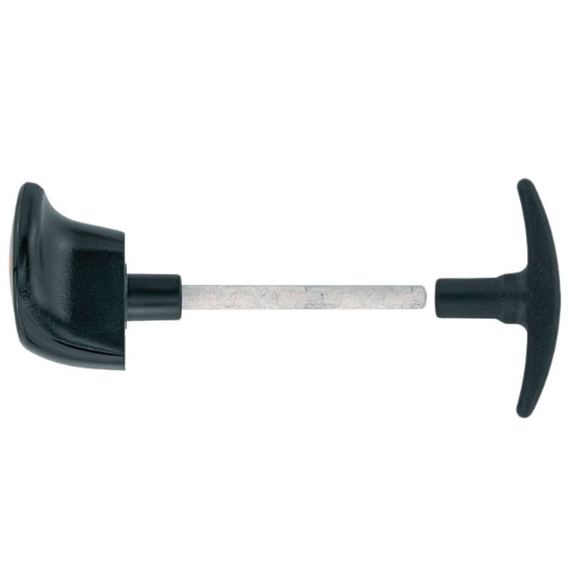 vue encastrée d'une Poignée de porte Hörmann pour portes sectionnelles de 1986 à 1992 3024970