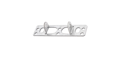 Platine de fixation au linteau avec goupille de motorisation Hörmann Tubauto 438577