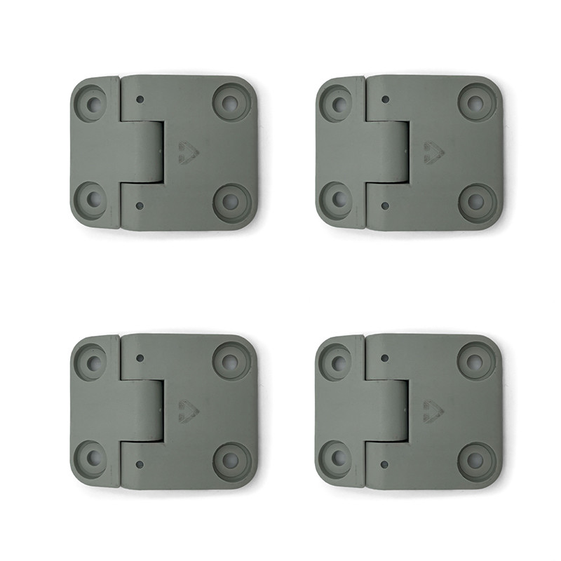 KIT CHARNIERES INTERMEDIAIRES PVC pour portes de garages Novoside Novoferm NFF42316